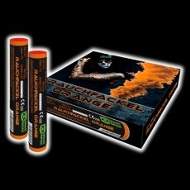 Rauchfackel Orange, 5er Pack / KAT T1