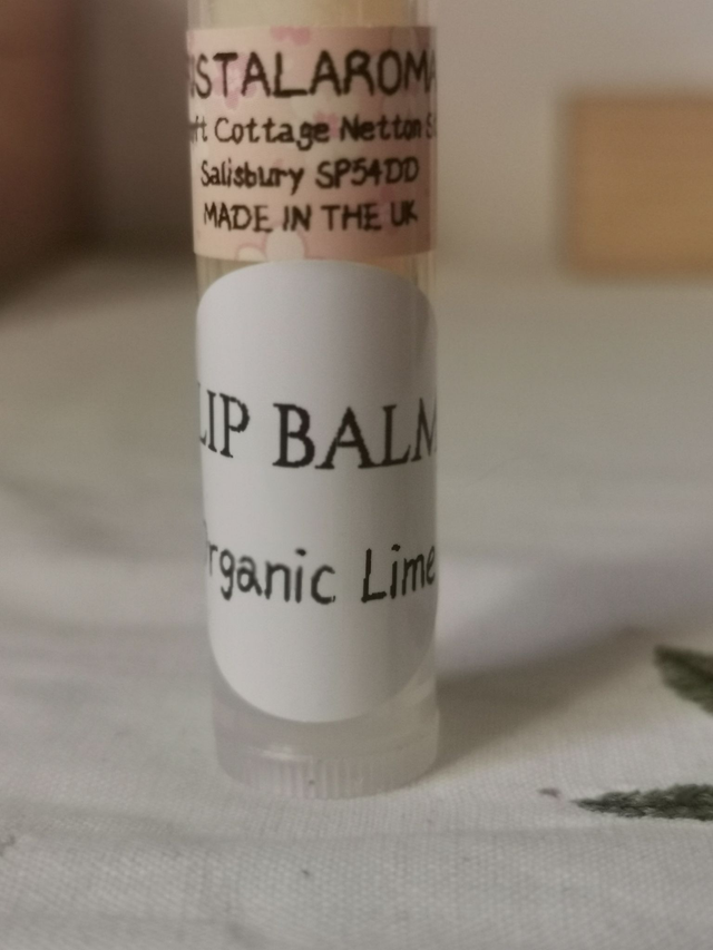 Lip Balm Organic  Lime (organic ingredients)   4g