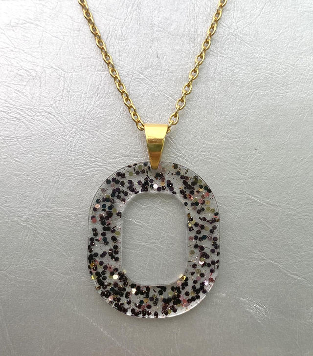 Collier Glitter Léopard