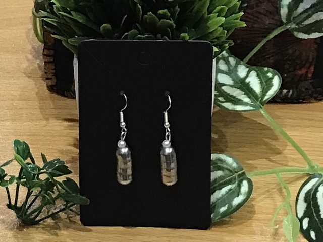 Silver Dangling Earrings- SDE156