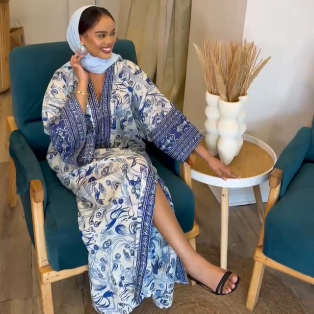 Cotton kaftan 