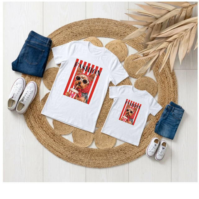 T-shirt "Chien Cool" – Yorkshire Fashion