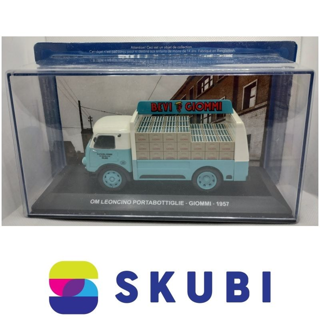 OM Leoncino Portabottigle - Giommi - 1957 - Atlas Model Collection 1:43