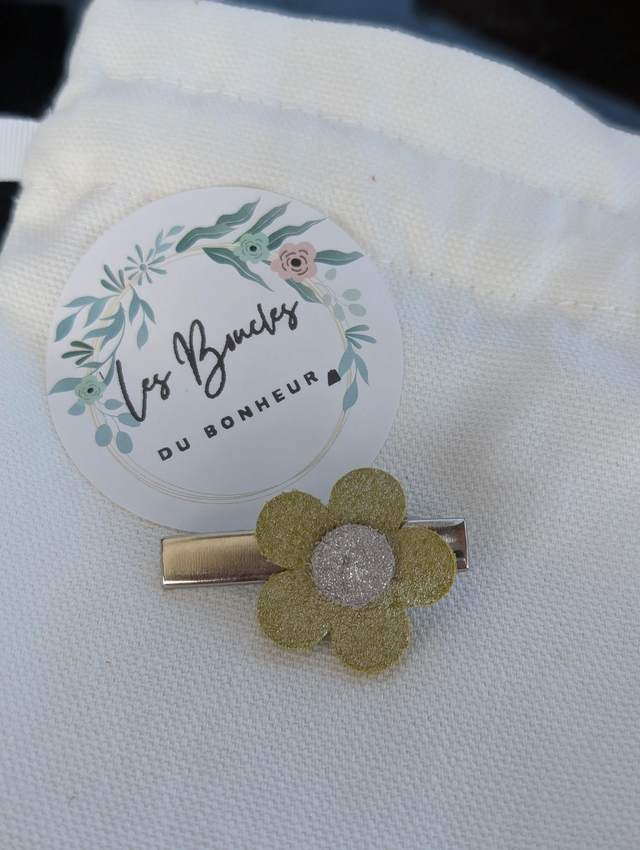 Barrette marguerite 