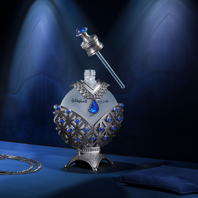 Khadlaj Hareem Al Sultan Silver - Perfume em óleo 35ml (Feminino)