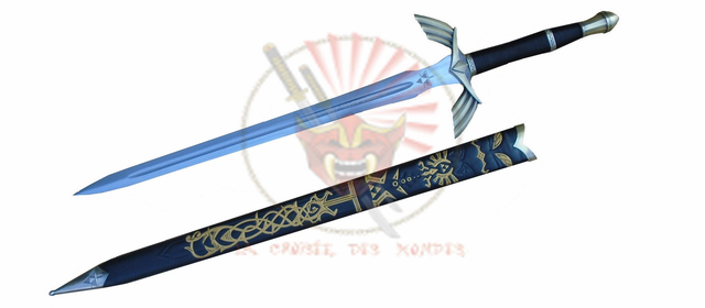 Zelda Epee de Link 124cm Black Edition Master Sword