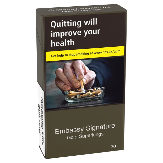 Embassy sign gold SK