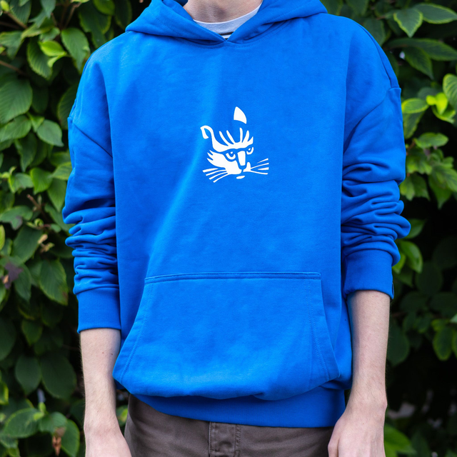 Schwerer RUFUS-Hoodie mit verlängerten Ärmeln