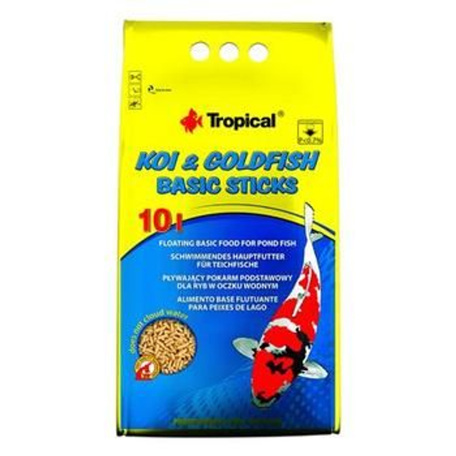 Koi &amp; goldfish basic sticks 10l