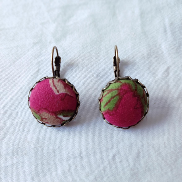 Boucles d'oreilles dormeuses 