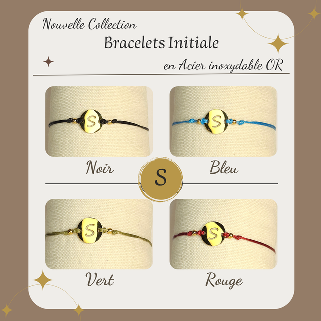 Bracelet initiale S