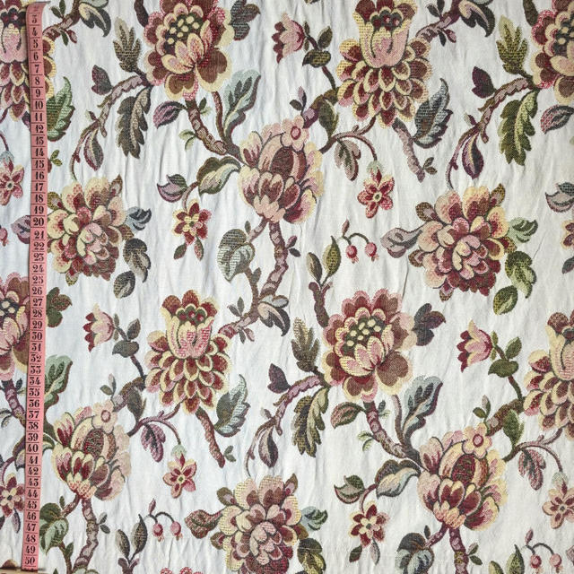 Tissu vintage jacquard