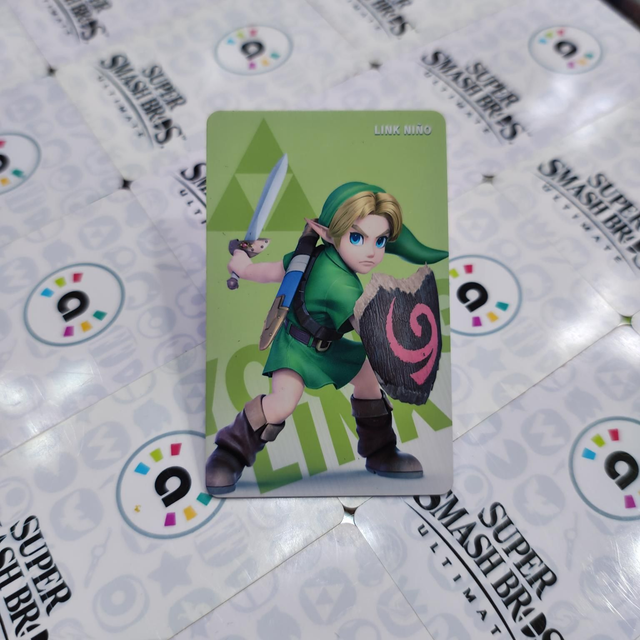 Tarjeta Amiibo Link Niño / Smash Bros