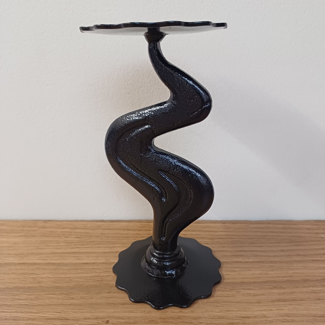 Steel Flame Candle Holder