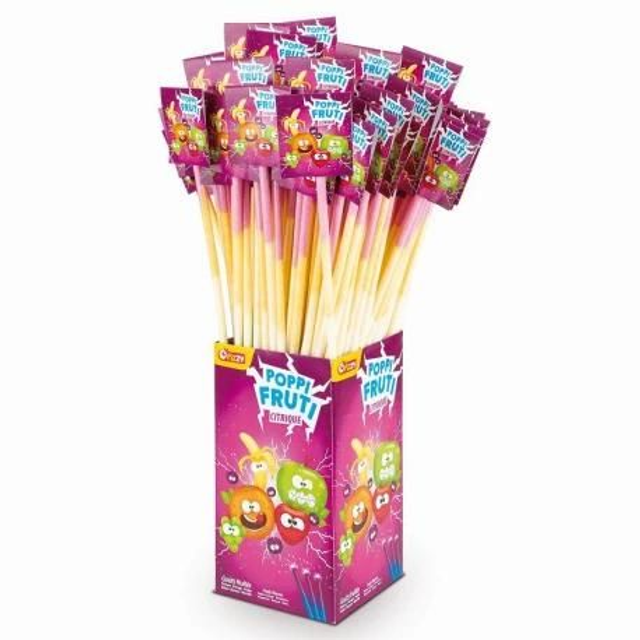 Paille géant Poppi fruti