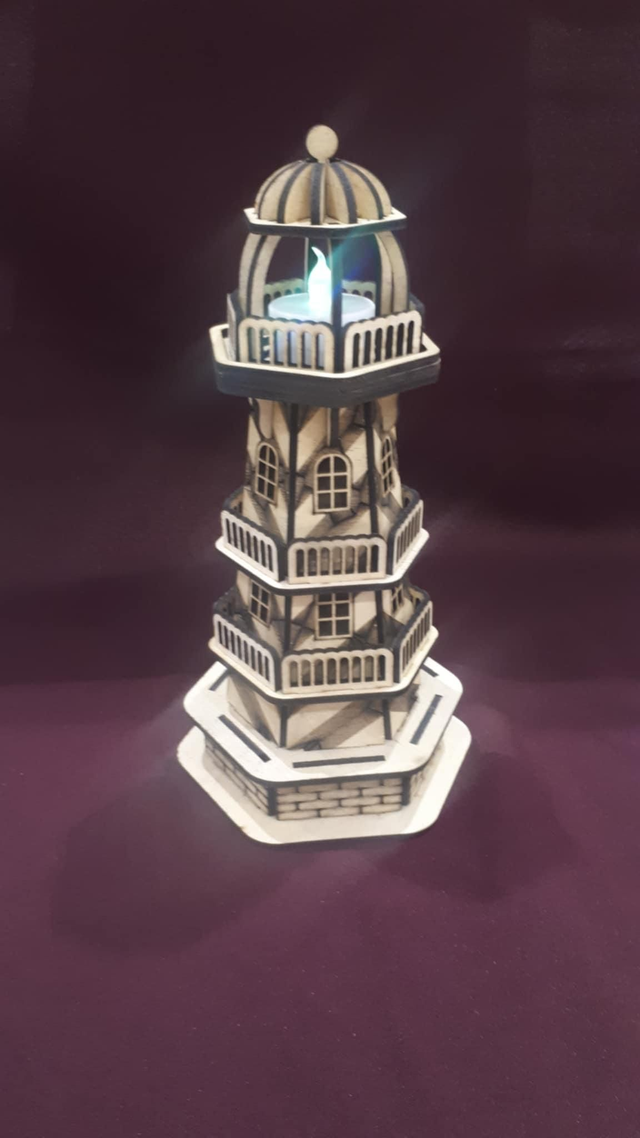 Tealight Lighthouse 