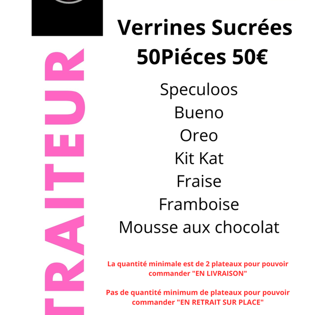 Plateau sucrée 2 