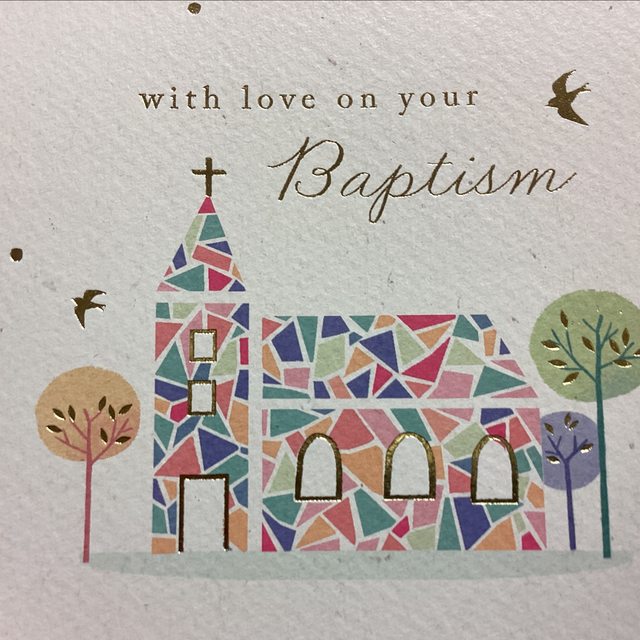 Baby Congratulations - Baptism GB