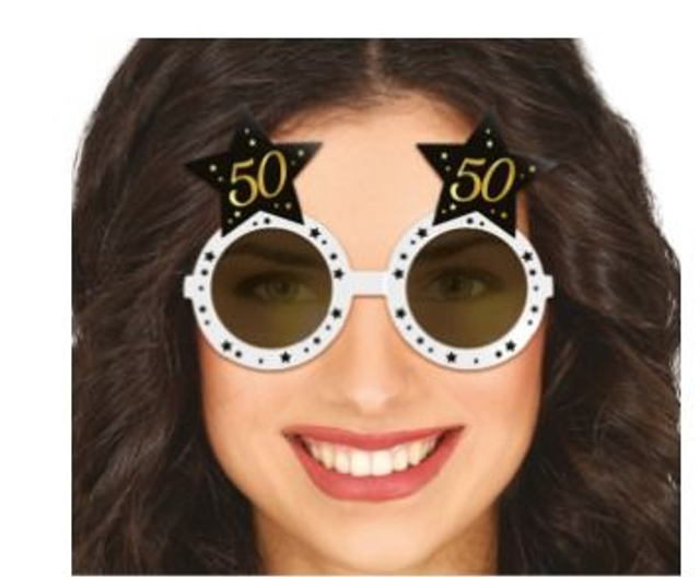 PARTY , OCCHIALI  PARTY 50  ANNI 