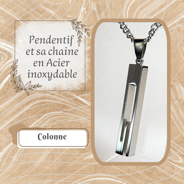 Pendentif XL - Colonne