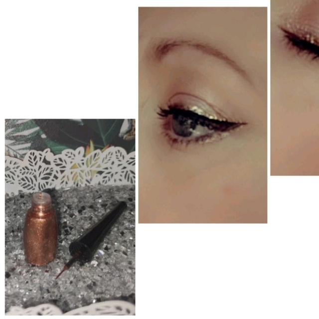Eye liner Gold
