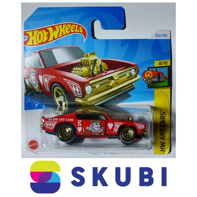 King Kuda - HW Art Cars 8/10 - 2024 - Hot Wheels 152/250
