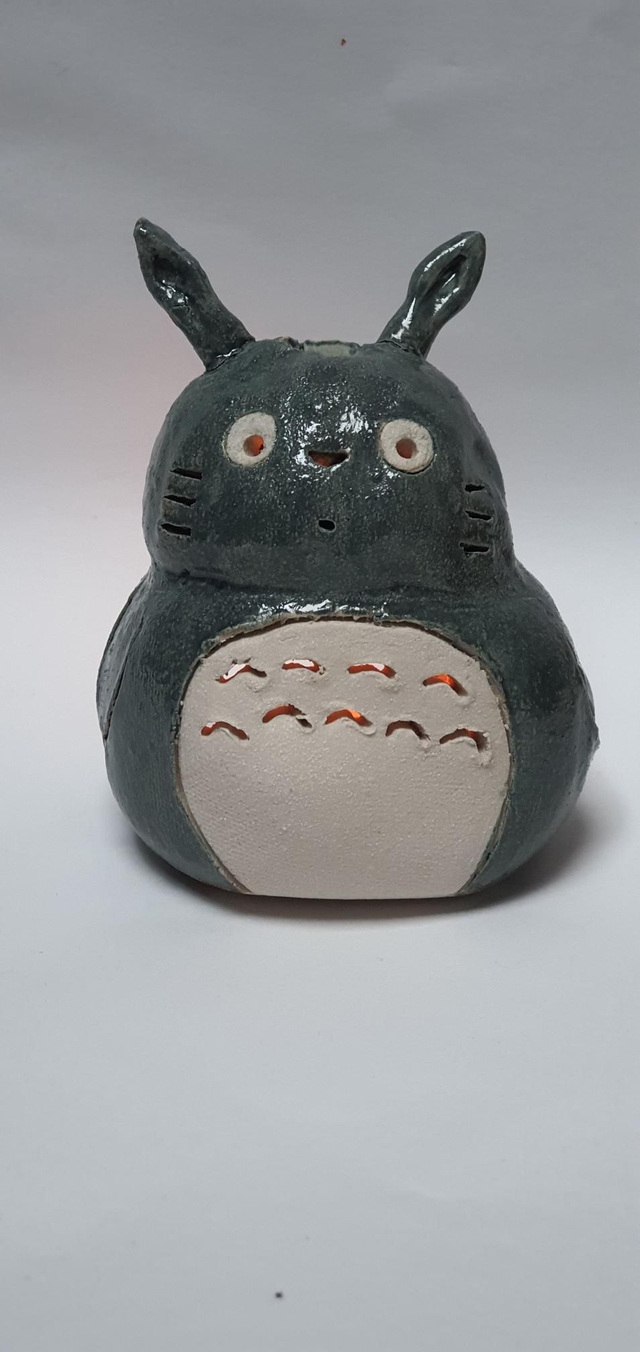 Totoro tealight holder