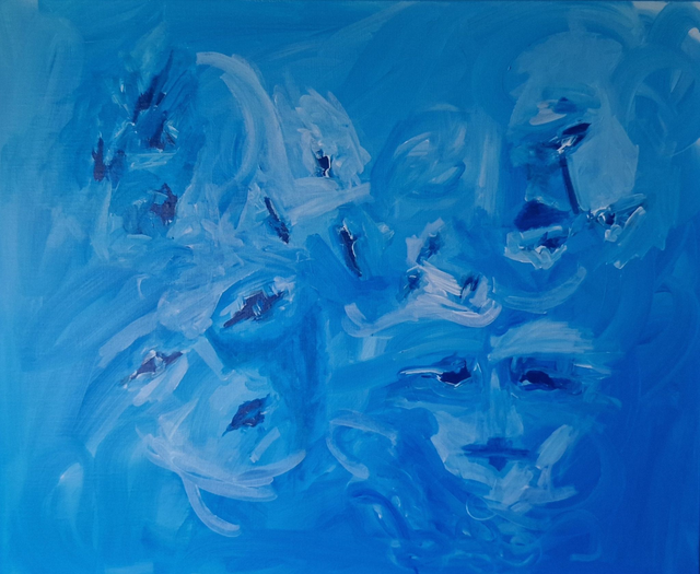 Acrylique sur toile | MILLES VISAGES