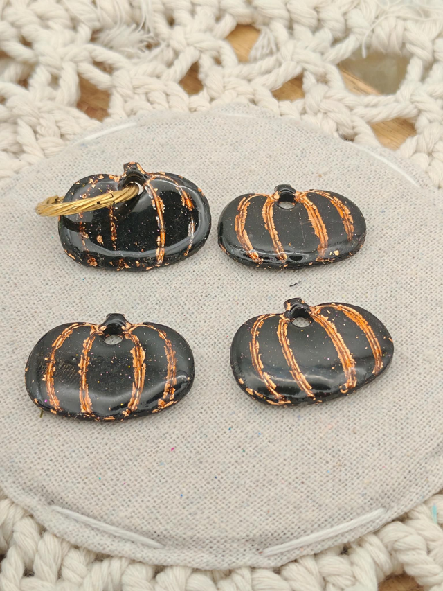 Citrouilles noire cuivré