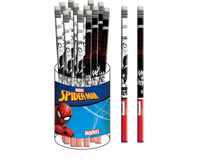 ✨️LOT DE 2 CRAYONS À PAPIER SPIDERMAN 