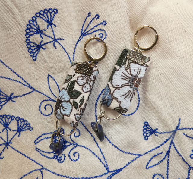 Boucles d'oreilles Léandre