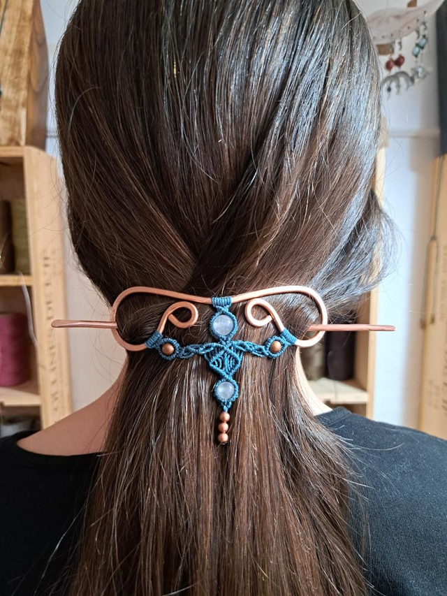 Oma cuivre pierre de lune taille M