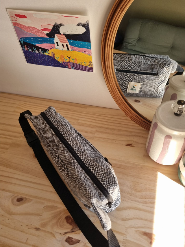 Banane rectangle effet serpent