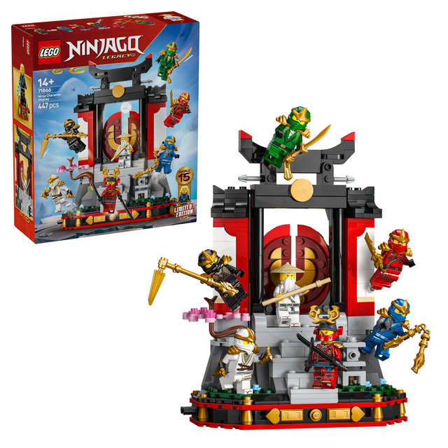LEGO 71866 Ninjago 15-jähriges Jubiläum: Ninja-Charaktere zum Ausstellen