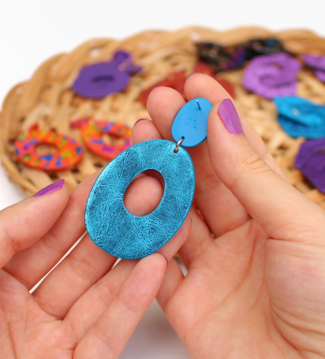 Iris • bleu pailleté