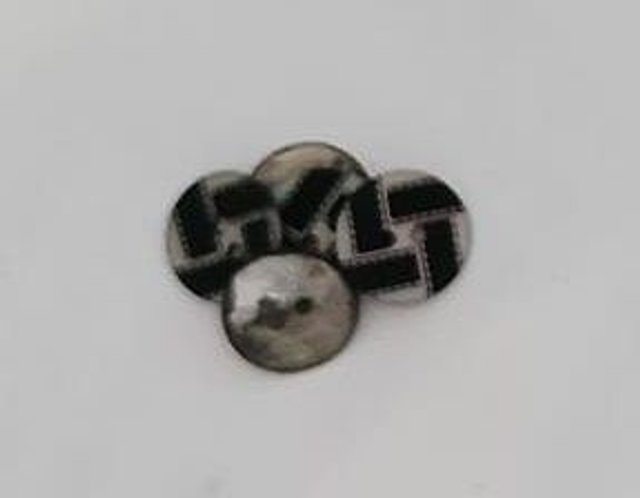 Knopen: Parelmoer zwart wit