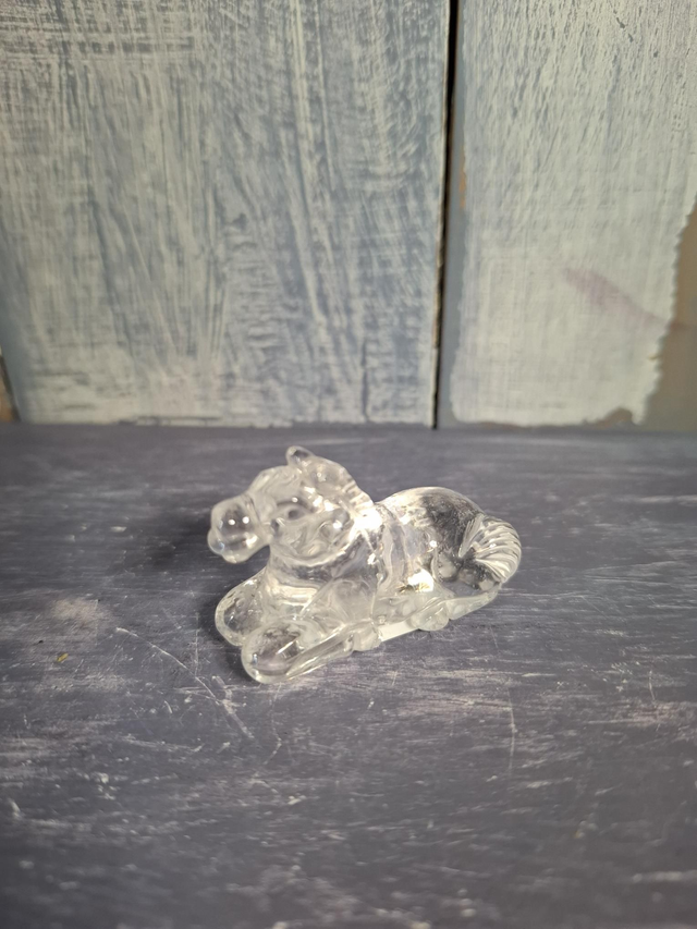 Clear Quartz Horse 