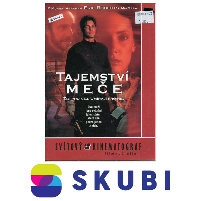 DVD Tajemství meče - česky, anglicky 