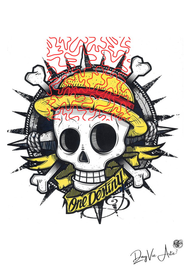 Tête de pirate - ☠ One Pirate 