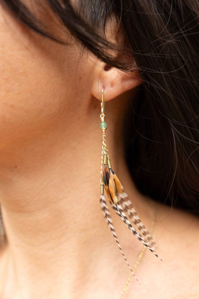 Boucles d'oreilles AIGLE