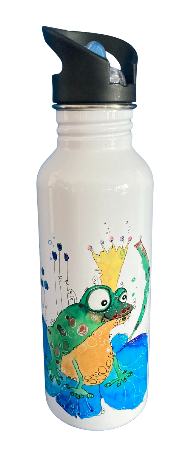 Trinkflasche "Froschkönig"
