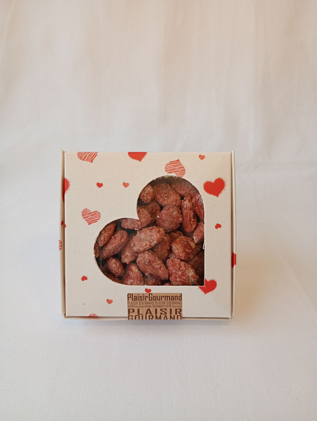 Mini COEUR Amandes Caramélisées - 150 grs