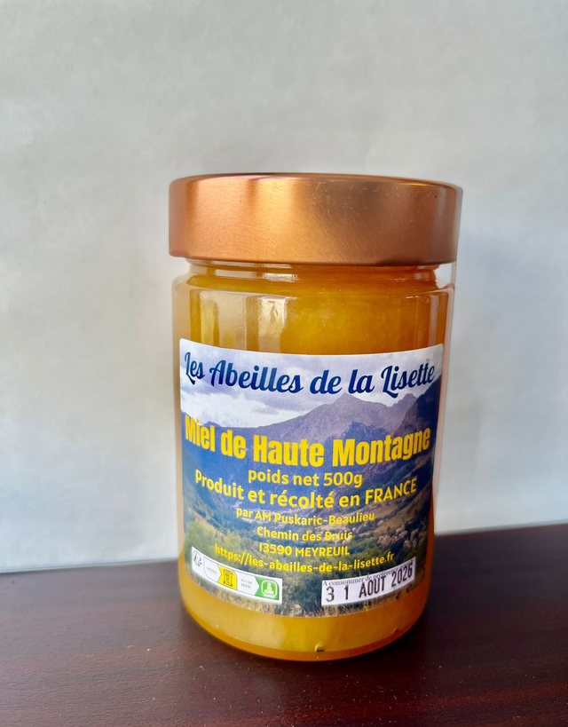 Miel de haute montagne