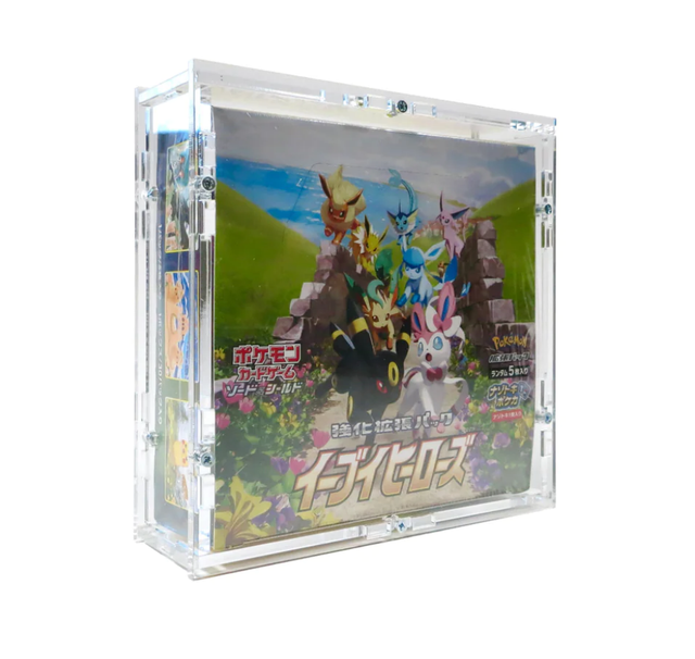 Acrílico Pokemon Japanese  Booster Box 151 , SV2a , eevee heroes