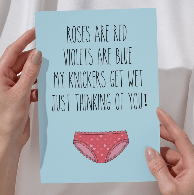Card - Wet Knickers