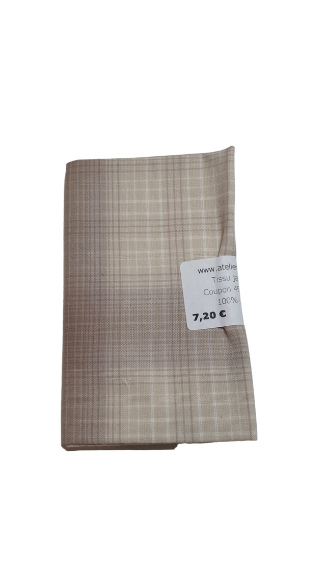 TISSU JAPONAIS A CARREAUX