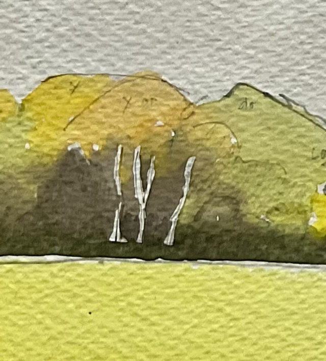 Beverley Minster from the Westwood. Watercolour original 15x11 inch.