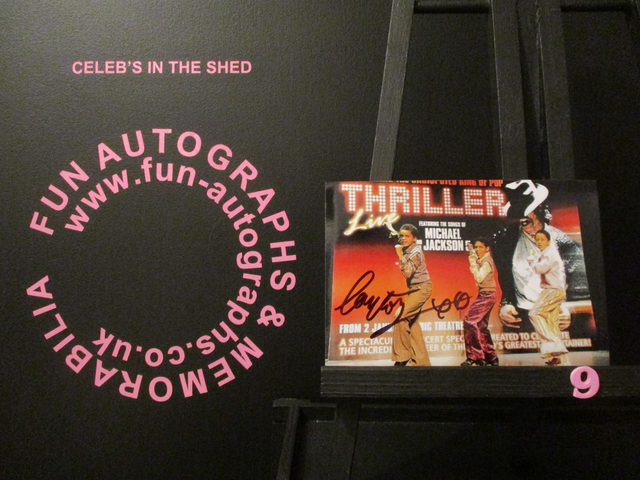 Layton Williams Authentic Autographed Thriller 6x4 Photograph (9)