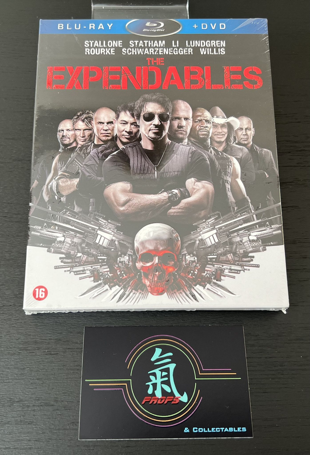 Blu-Ray + DVD : The Expendables * New * Sylvester Stallone * Jason Statham *