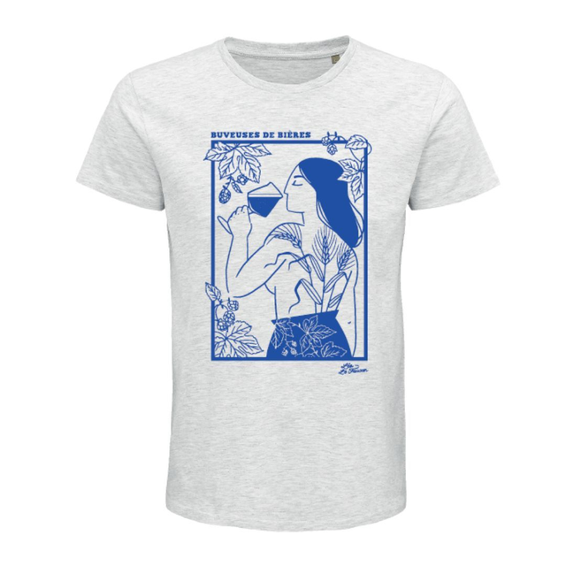 Tee-shirt Gris droit